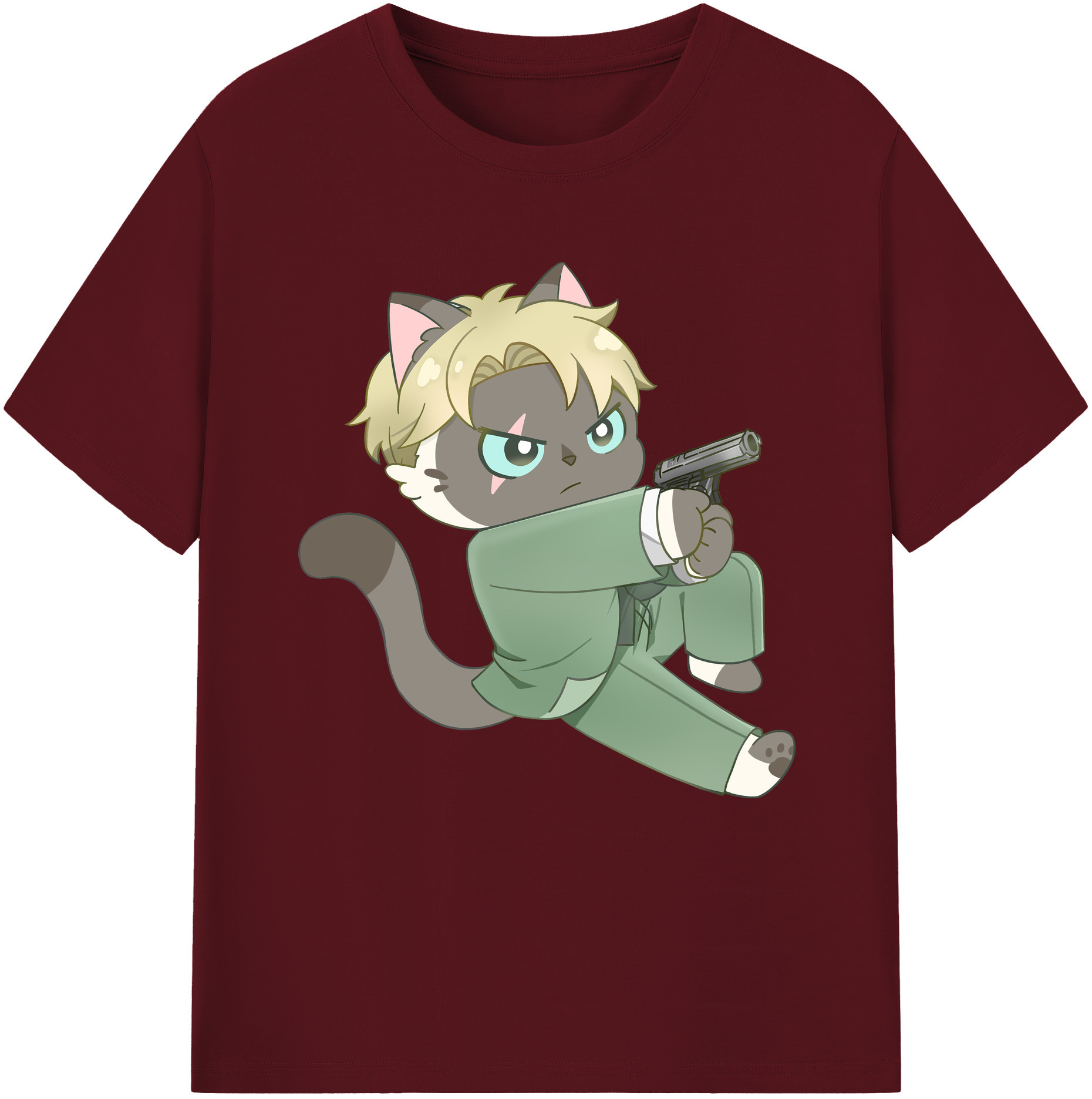 （画像用） SPY×FAMILY间谍家家酒 綿100％半袖Tシャツ（フロントプリント）